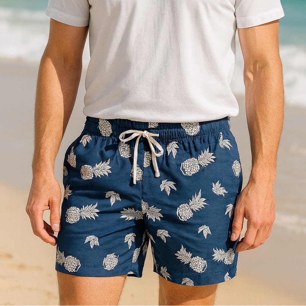 Men’s Puma Navy White Golf Way 1 Islands Dock Short Size XL